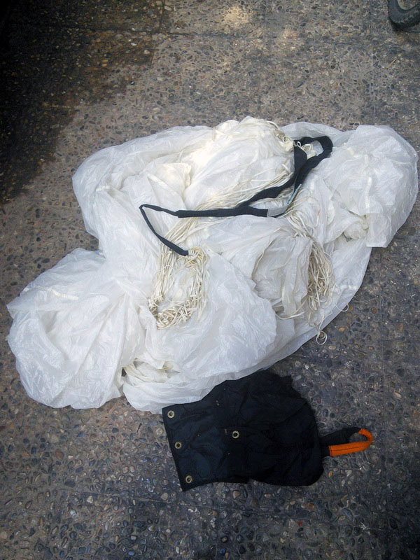 paracaidas auxiliar (60eu) 1u